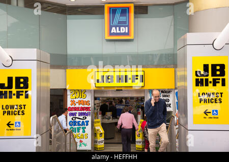 JB HI-FI elettrico hifi negozio di elettronica a nord di Sydney, JB Hifi anche proprio i bravi ragazzi catena di vendita al dettaglio,l'Australia Foto Stock