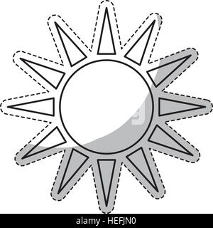 Meteo correlati immagine icona Illustrazione Vettoriale