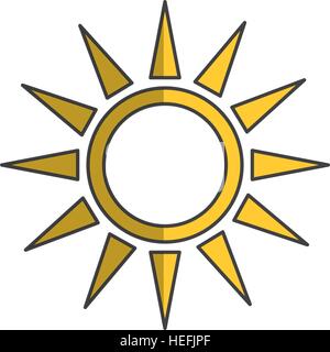 Meteo correlati immagine icona Illustrazione Vettoriale