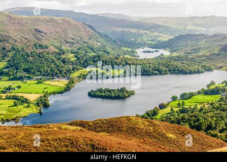 Grasmere da argento Howe Foto Stock