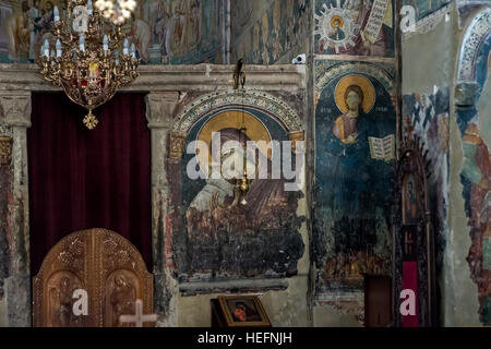 Staro Nogoricane Kumanovo, Macedonia - 22 Settembre 2016: La Chiesa di San Giorgio (Crkva Svetog Djordja) è un Macedone chiesa ortodossa in vill Foto Stock