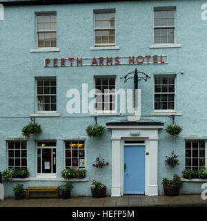 Perth Arms Hotel, Dunkeld, Perth and Kinross, Scozia Foto Stock