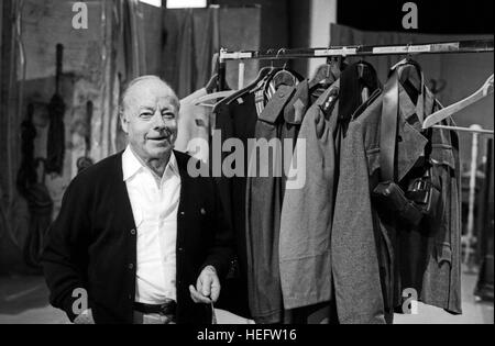 Deutscher Schauspieler Heinz Rühmann, Deutschland 1980er Jahre. Attore tedesco Heinz Ruehmann, Germania degli anni ottanta- Foto Stock