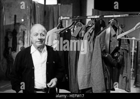 Deutscher Schauspieler Heinz Rühmann, Deutschland 1980er Jahre. Attore tedesco Heinz Ruehmann, Germania degli anni ottanta- Foto Stock