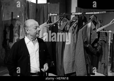 Deutscher Schauspieler Heinz Rühmann, Deutschland 1980er Jahre. Attore tedesco Heinz Ruehmann, Germania degli anni ottanta- Foto Stock