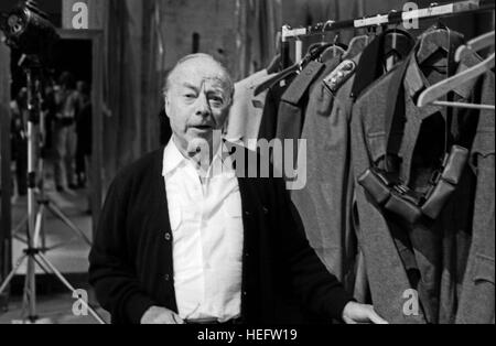 Deutscher Schauspieler Heinz Rühmann, Deutschland 1980er Jahre. Attore tedesco Heinz Ruehmann, Germania degli anni ottanta- Foto Stock