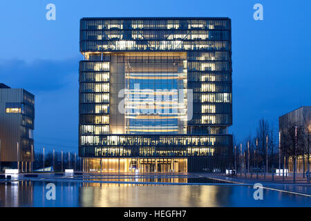 Germania, Essen, ThyssenKrupp Quartier, nuova sede della società ThyssenKrupp in Essen-Altendorf. Foto Stock