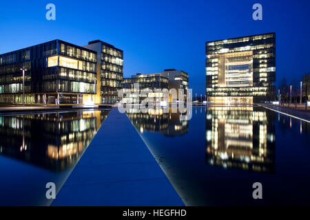 Germania, Essen, ThyssenKrupp Quartier, nuova sede della società ThyssenKrupp in Essen-Altendorf. Foto Stock