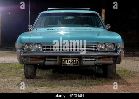 1968 Chevrolet Bel Air station vagone classico americano Foto Stock