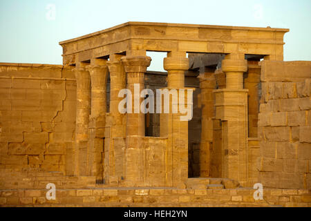 Aegypten ha, Kharga, rˆmischer Hibis-Tempel Foto Stock