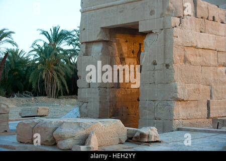 Aegypten ha, Oase Kharga, Hibis-Tempel Foto Stock