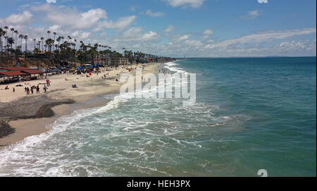 Oceanside Beach, California, Stati Uniti d'America Foto Stock