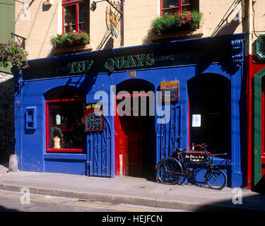 Quay Street, Galway, nella contea di Galway, Irlanda Foto Stock