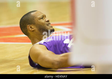 A Belgrado, in Serbia. 22 Dicembre 2016: Anthony Randolph del Real Madrid in azione durante il 2016/2017 Turkish Airlines Eurolega Regular Season Round 14 gioco tra Crvena Zvezda Belgrado MTS e Real Madrid Aleksandar Nikolic il 22 dicembre 2016 in Serbia, a Belgrado. © Nikola Krstic/Alamy Live News Foto Stock