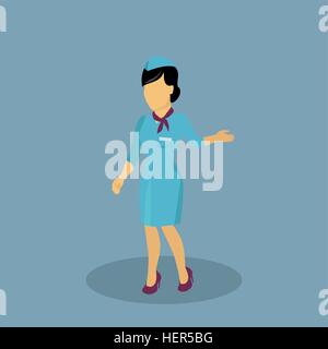 Icona di professione medico design stile piatto Illustrazione Vettoriale