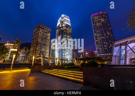 Rooftop IFC Mall Foto Stock