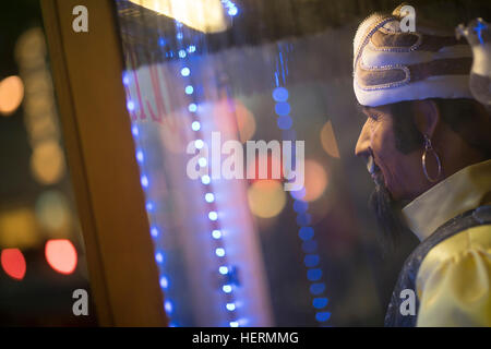 Zoltar Fortune Teller su Hollywood Boulevard, Hollywood, Los Angeles, California, Stati Uniti d'America Foto Stock