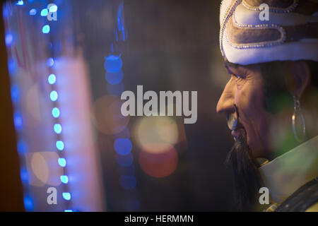 Zoltar Fortune Teller su Hollywood Boulevard, Hollywood, Los Angeles, California, Stati Uniti d'America Foto Stock