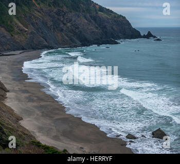 Oregon Coast Paesaggio vicino autostrada 101 Foto Stock