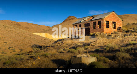 Tunnel Camp città fantasma nel deserto del Nevada Foto Stock