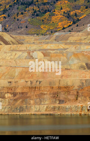 Berkeley Pit, Butte, Montana Foto Stock