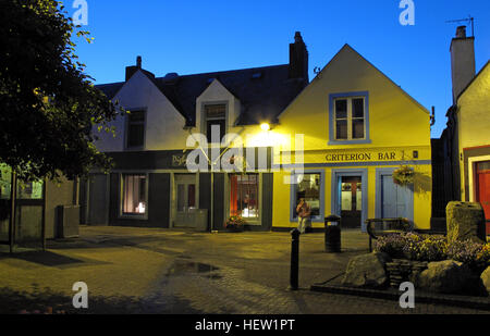 Stornoway isola di Lewis,criterio Bar & Digby pulcino ristorante,Scozia, Regno Unito Foto Stock