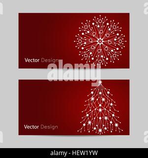 Set di Banner orizzontale Illustrazione Vettoriale