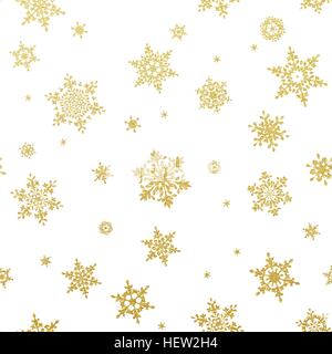 Buon Natale oro scintillante design. EPS 10 Illustrazione Vettoriale