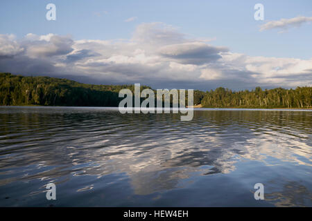 Vista panoramica del lago, Arrowhead Parco Provinciale, Ontario, Canada Foto Stock