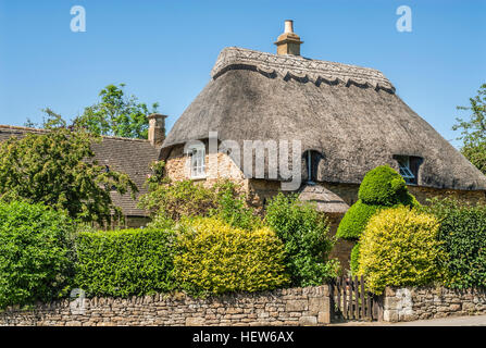 Tipica casa Cotsworld a Chipping Campden. Chipping Campden è una piccola città mercato entro il Cotswold district of Gloucestershire, Inghilterra. Foto Stock