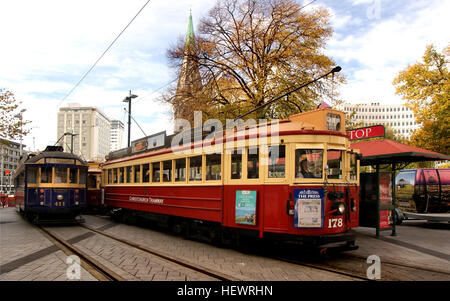 Il tram 178: "Brill" Un altro Boon il tram, costruito nel 1921 per due persone e convertito nel 1930s in modo che il conducente possa eseguire il tram senza un conduttore. Questo tram funziona in una sola direzione e richiede una speciale area di tornitura o di wye alla fine del percorso. Numero 178 può contenere 54 persone. Foto Stock