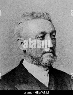 Wilhelm von Kardorff, 1828 - 1907, Wilhelm Carl Friedrich August Hellmuth Ludwig von Kardorff, Prussiani politico e imprenditore, immagine dal 1895, digitale migliorata Foto Stock