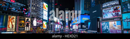 Time Square, Broadway, New York Foto Stock