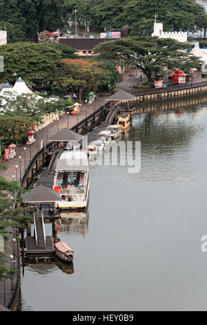 Kuching Riverside Foto Stock