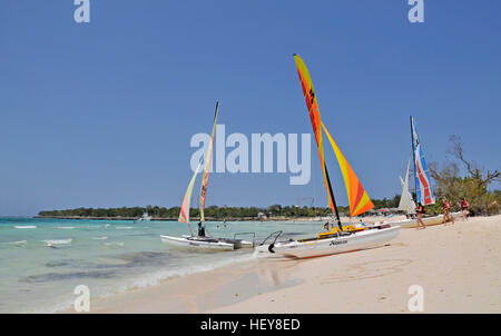 Spiaggia Guardalavaca Foto Stock