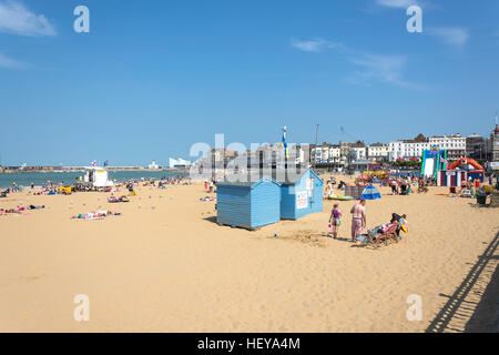 Margate Beach, Margate, Kent, England, Regno Unito Foto Stock