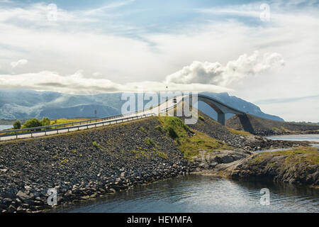 L'Europa, Norvegia, Atlantic Road, "la strada per nulla" Foto Stock