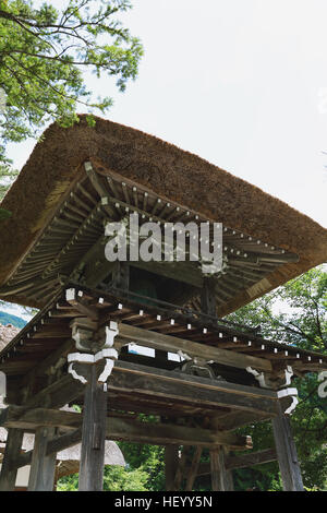 Tradizionale Giapponese del villaggio di Shirakawa-go, Prefettura di Gifu, Giappone Foto Stock