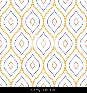 Senza soluzione di continuità geometrica disegno vettoriale Illustrazione Vettoriale