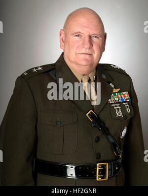 New York milizia navale Il Mag. Gen. Robert Wolf. New York milizia navale Il Mag. Gen. Robert Wolf foto ufficiale Foto Stock