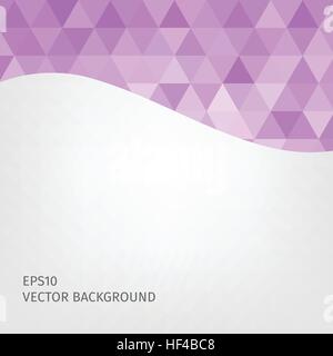Geometrica astratta sfondo triangolo Illustrazione Vettoriale
