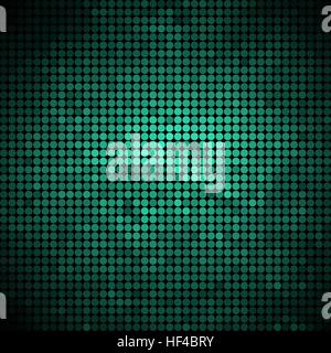 Abstract colorati di vettore punti rotondi di sfondo - teal Illustrazione Vettoriale