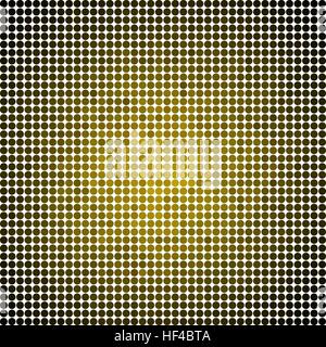 Abstract colorati di vettore punti rotondi di sfondo - verde Illustrazione Vettoriale