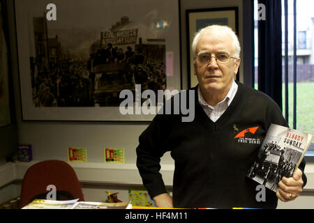 L'onore tour di Ira soldati - 06/01/2012 - Irlanda del Nord / Ulster / Belfast - John Kelly, il cui fratello Michael è stato girato durante il Bloody Sunday - Olivier Goujon / Le Pictorium Foto Stock