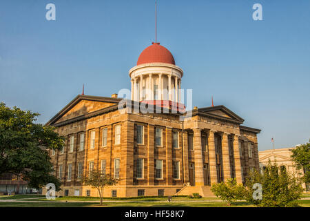 Illinois Old State Capitol Building Foto Stock