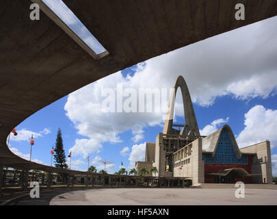 Basilica de Nuestra Senora de la Altagracia nella Higueey, Repubblica Dominicana, dei Caraibi Foto Stock