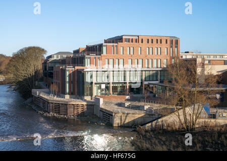 Il nuovo passaporto HM edificio per uffici in Durham City, Co. Durham, England, Regno Unito Foto Stock