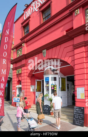 Il vecchio mercato di Kent, Fort Hill, Margate, Kent, England, Regno Unito Foto Stock