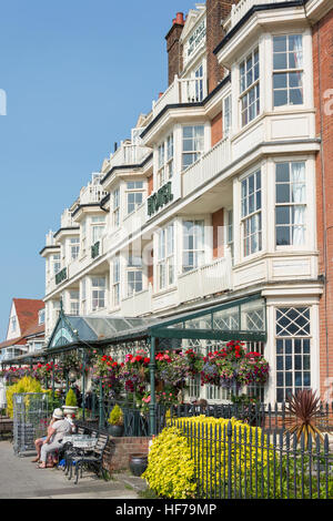 Edwardian Walpole Bay Hotel, Cliftonville, Margate, Kent, England, Regno Unito Foto Stock