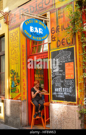 El Rapido, Kazinczy utca, Juedisches Viertel, Budapest, Ungarn, quartiere ebraico, ungherese Foto Stock